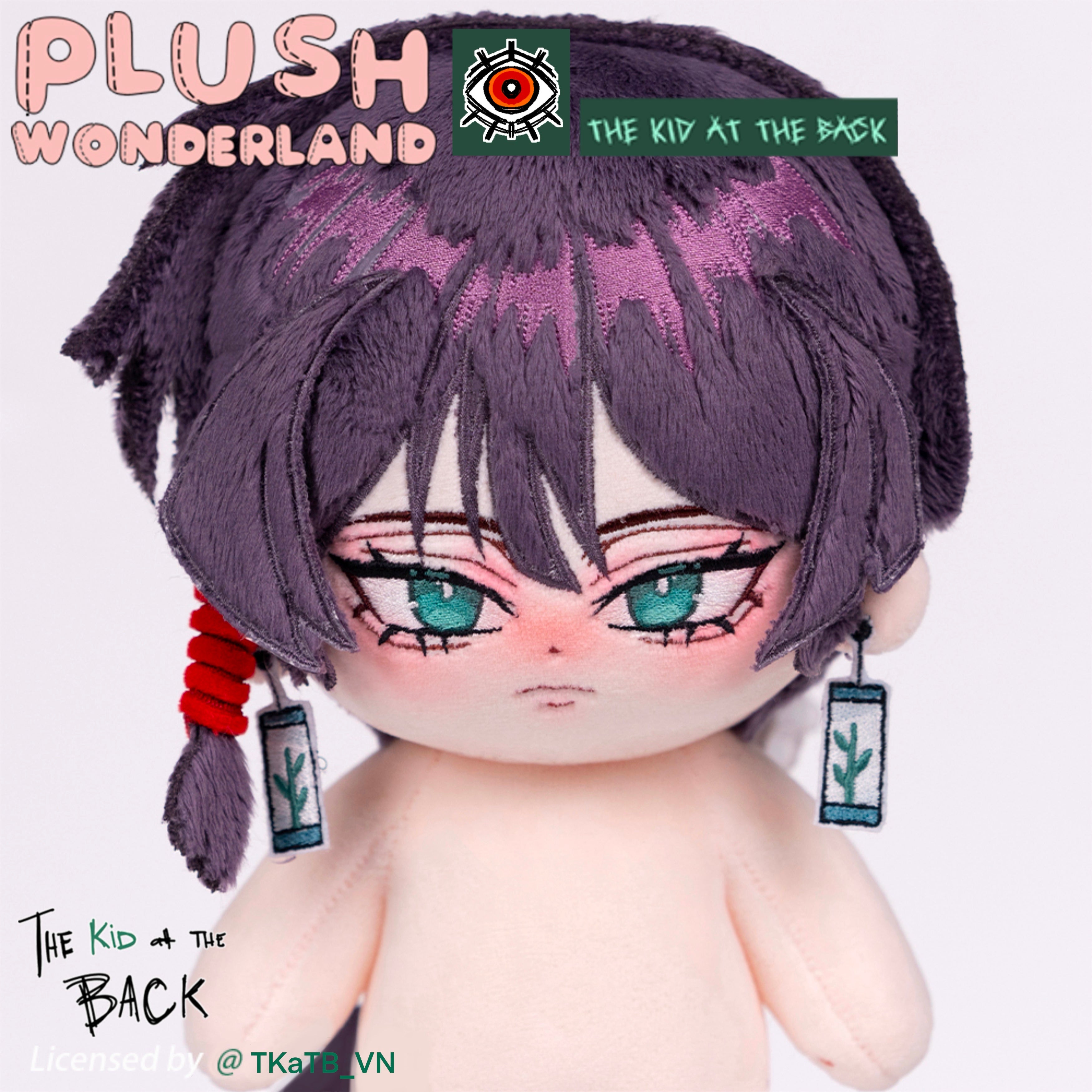 【Poll-Failed】【Authorized】PLUSH WONDERLAND The Kid at the Back Geo Plushie 20CM Doll Authorized