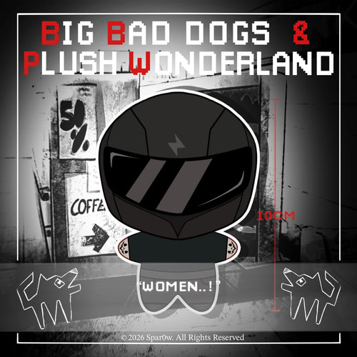 【PRESALE】【Authorized】Big Bad Dogs Lane/BB 10CM Plushie Cotton Doll   【PRESALE】【Authorized】Big Bad Dogs Lane/BB 10CM Plushie Cotton Doll