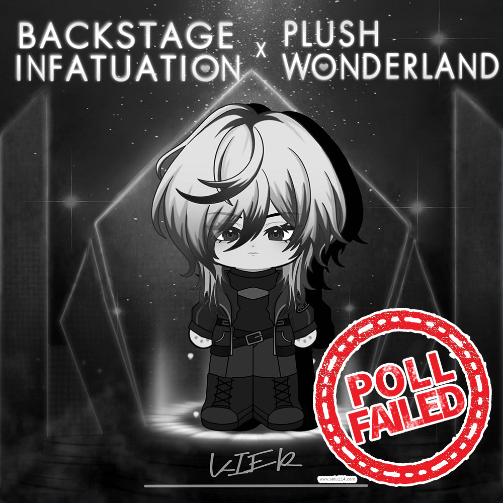 【Poll-Failed】【Authorized】PLUSH WONDERLAND Backstage Infatuation Kier 20CM Plushie Cotton Doll