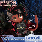 【Ausverkauft】Plüschtier „Crimson Warrior“ aus dem Wunderland, 20 cm, aus Baumwolle, hergestellt von Fans
