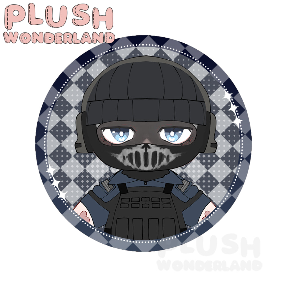 【In Stock】PLUSH WONDERLAND Masked Soldier Plushie Cotton Doll 20CM FANMADE COD