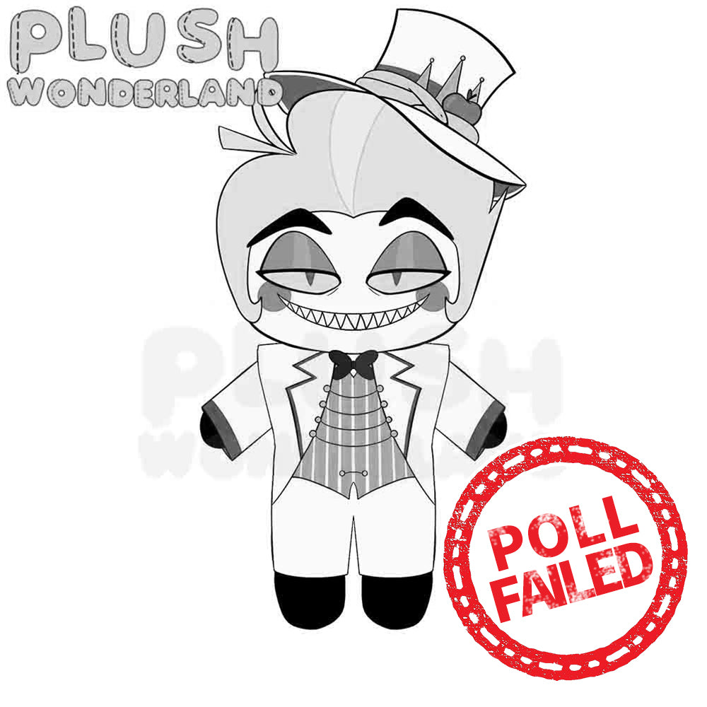 【Poll-Failed】PLUSH WONDERLAND HELL HOTEL Plushies Cotton 20CM Doll FANMADE