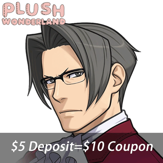 【DEPOSIT】【POLL】PLUSH WONDERLAND Ace Attorney Miles Edgeworth Plushie FANMADE