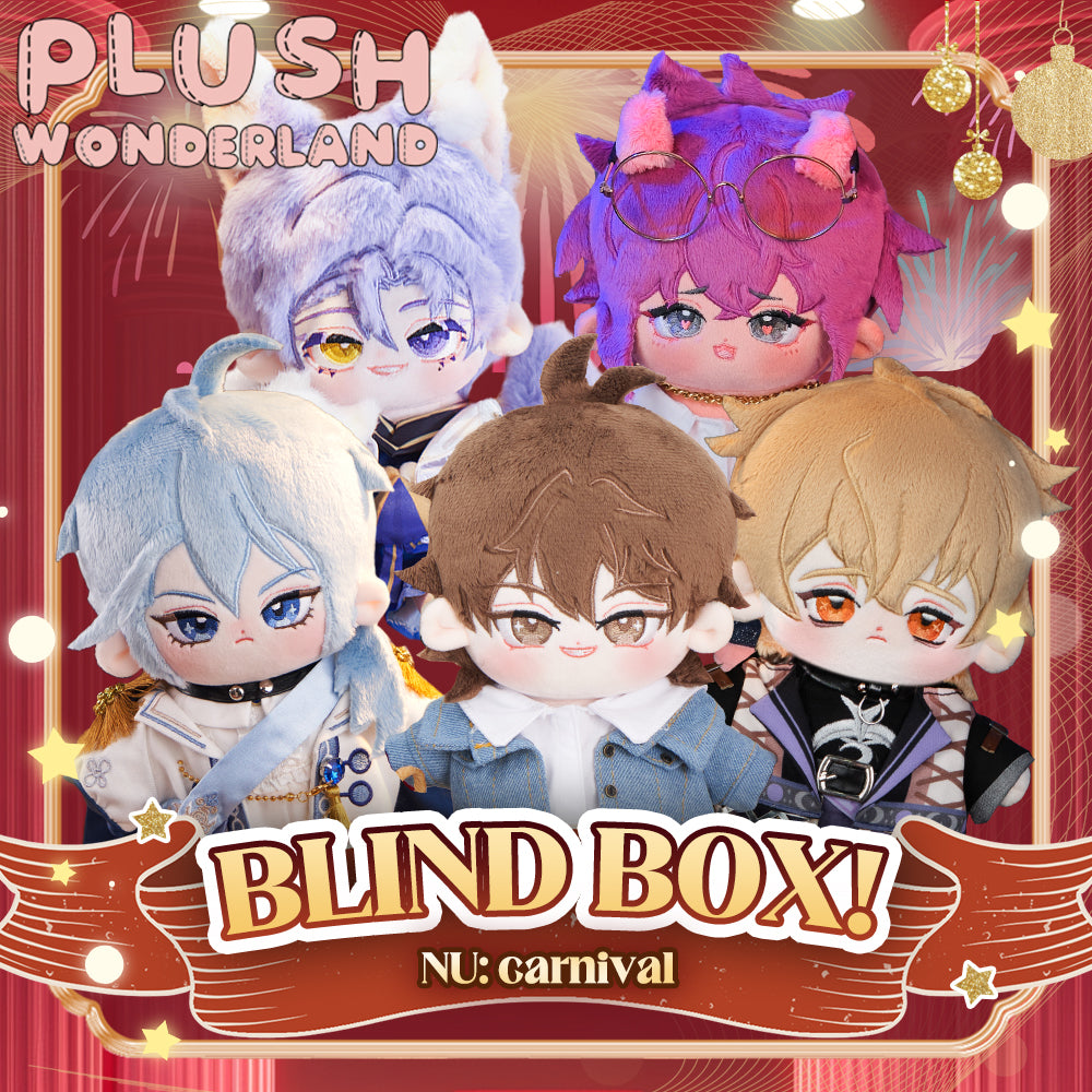 【Blind Box】PLUSH WONDERLAND NU: Carnival 20CM Doll With Clothes Blind Box