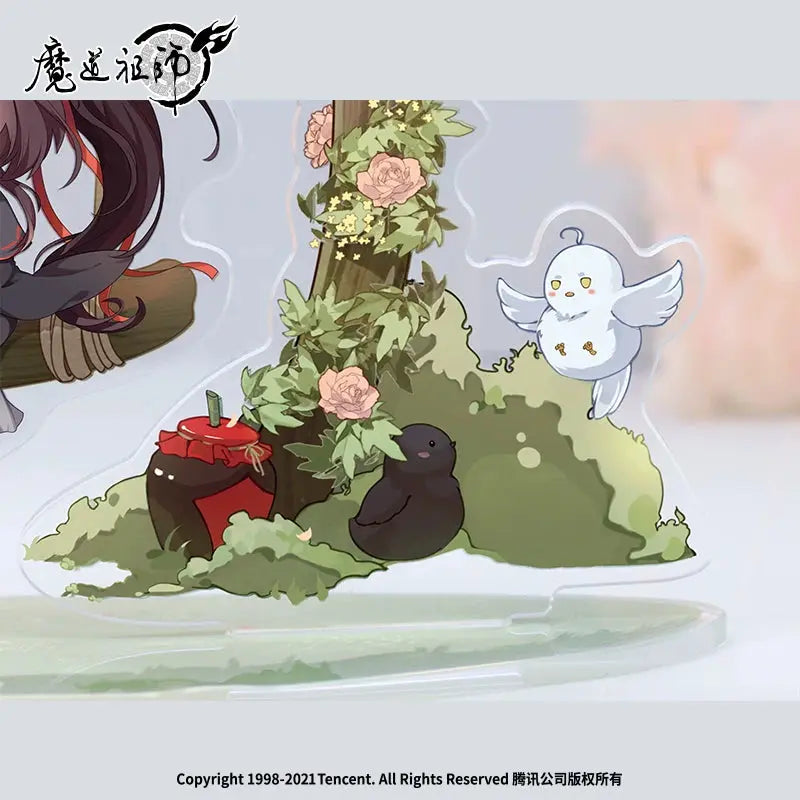 [Acrylic Standee] Mo Dao Zu Shi Two‑Character Flower Swing Standee