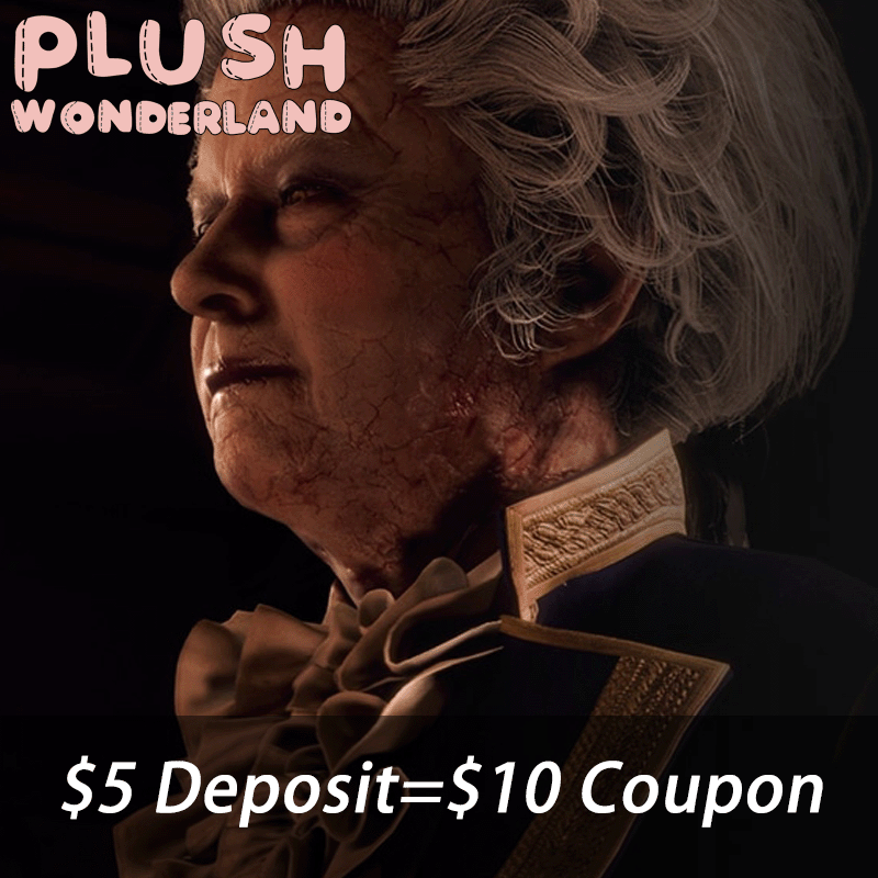 【DEPOSIT】【POLL】PLUSH WONDERLAND Resident Evil 4 Remake Ramon Salazar Plushie FANMADE