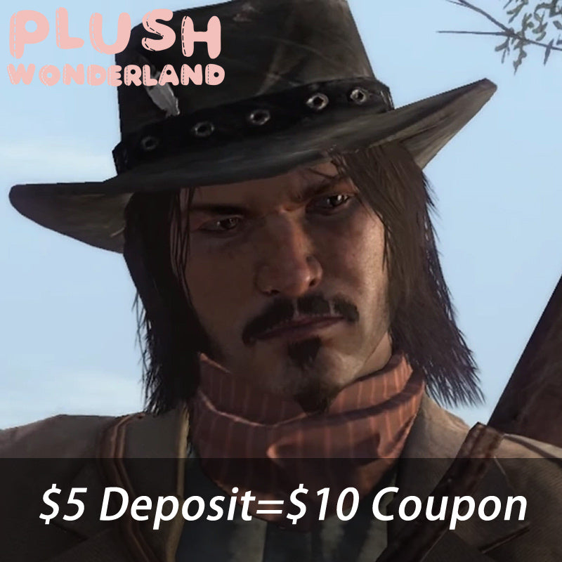 【INTEREST CHECK】【POLL】【DEPOSIT】PLUSH WONDERLAND Red Dead Jack Marston  Plushie 20CM Cotton Doll