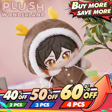 Load image into Gallery viewer, 【Last Batch】【INSTOCK 】PLUSH WONDERLAND Game Genshin Impact Plush Doll Zhong Li 20 CM Zhongli FANMADE
