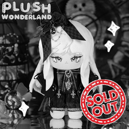 【Sold Out】PLUSH WONDERLAND 20CM White Hair Plushies Cotton Doll FANMADE