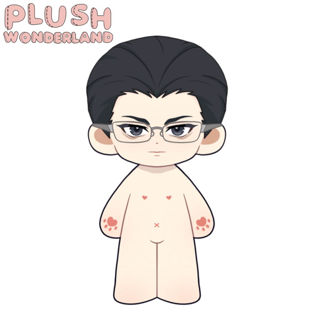 【Plushie Design】PLUSH WONDERLAND Dark Blue Hair Plushie 20CM Doll FANMADE   【Plushie Design】PLUSH WONDERLAND Dark Blue Hair Plushie 20CM Doll FANMADE