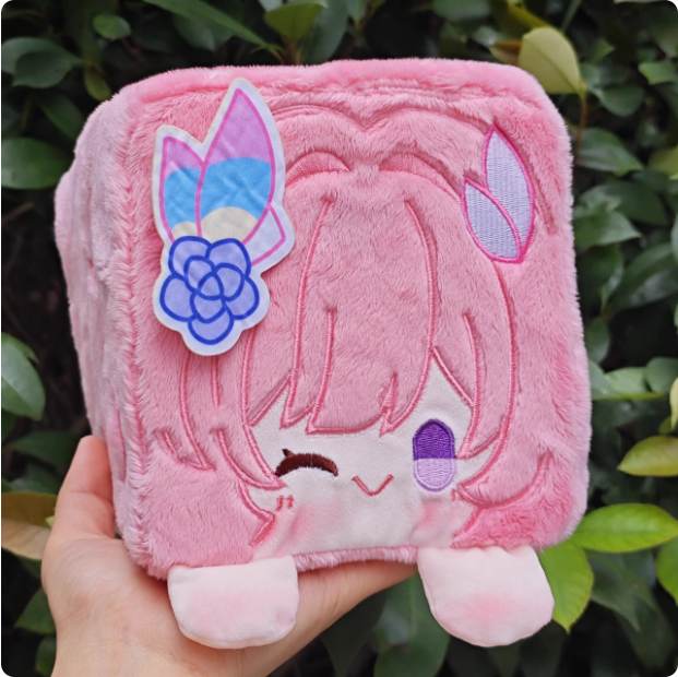 【SOFORT VERFÜGBAR】WUNDERLAND-Spielfigur-Würfelkissen, 15 cm, Plüsch