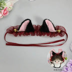 【INSTOCK】PLUSH WONDERLAND Bell Cat Headband 20CM Doll Accessories   【INSTOCK】PLUSH WONDERLAND Bell Cat Headband 20CM Doll Accessories
