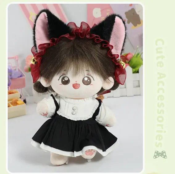 【INSTOCK】PLUSH WONDERLAND Bell Cat Headband 20CM Doll Accessories   【INSTOCK】PLUSH WONDERLAND Bell Cat Headband 20CM Doll Accessories