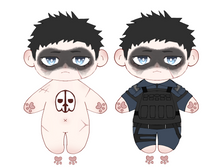 Load image into Gallery viewer, 【PRESALE】PLUSH WONDERLAND Call of Duty 2 Keegan P Russ Plushie Cotton Doll 20CM FANMADE
