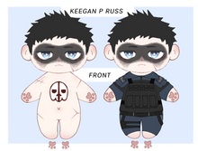 Load image into Gallery viewer, 【PRESALE】PLUSH WONDERLAND Call of Duty 2 Keegan P Russ Plushie Cotton Doll 20CM FANMADE
