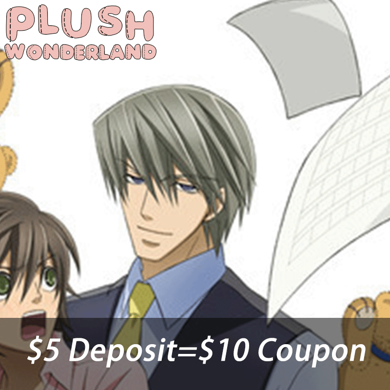 【DEPOSIT】【POLL】PLUSH WONDERLAND Junjo Romantica: Pure Romance Akihiko Usami Plushie FANMADE