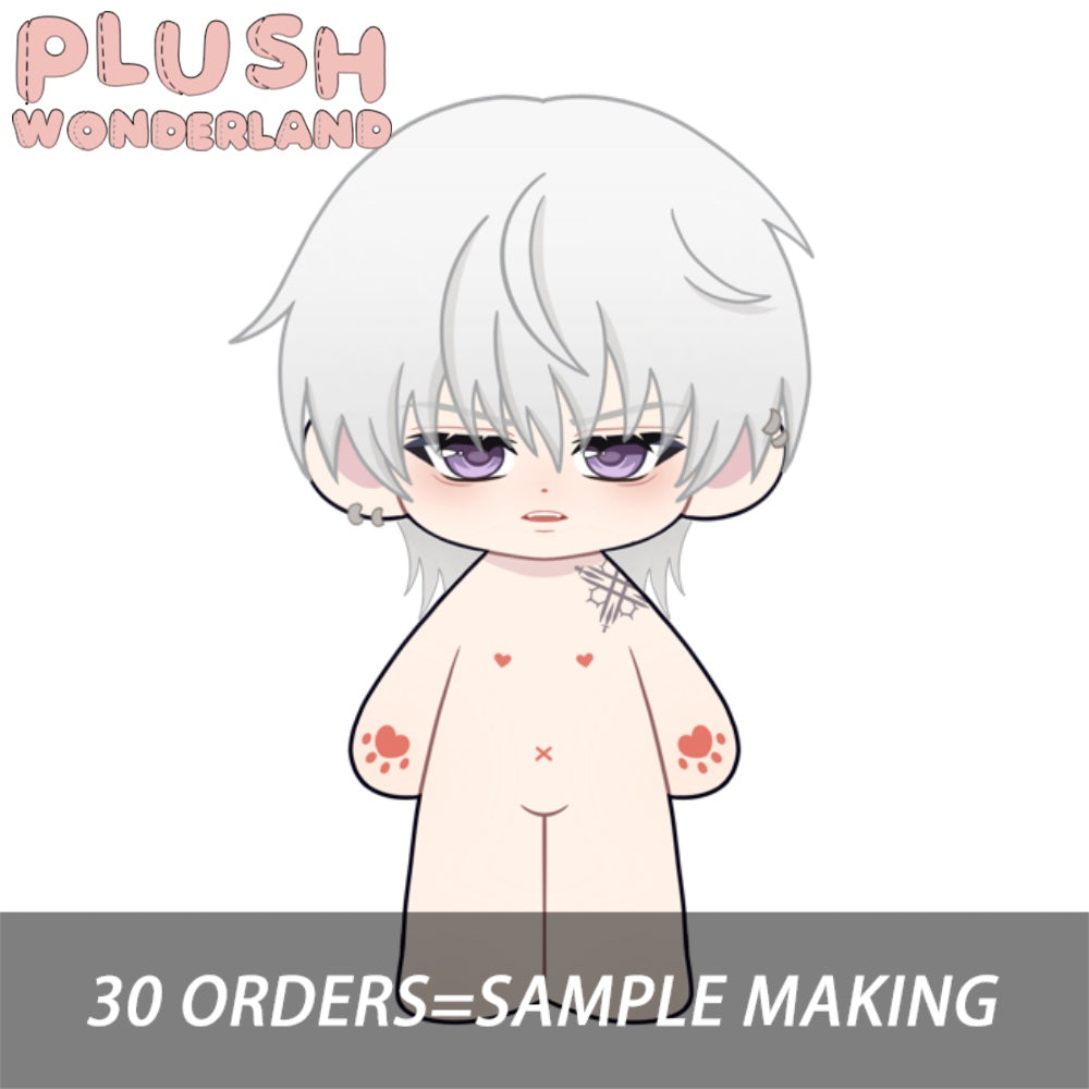【Plushie Design】PLUSH WONDERLAND Silver-haired vampire 20CM Cotton Doll FANMADE