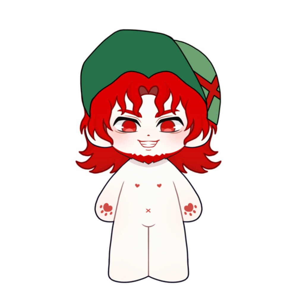 【Plushie Design】PLUSH WONDERLAND Baseball Pitcher 20CM Cotton Doll FANMADE