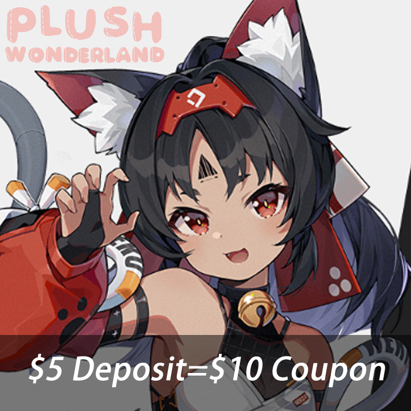 【INTEREST CHECK】【POLL】【DEPOSIT】PLUSH WONDERLAND Zenless Zone Zero Nekomiya Mana Plushie 20CM Doll