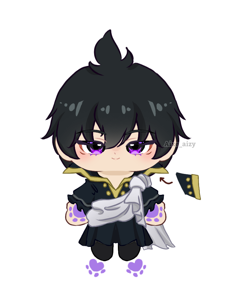 【Umfrage gescheitert】Plüschtier WONDERLAND Anime Der Schwarze Zauberer Plüschtier Baumwolle 20 cm Puppe FANMADE