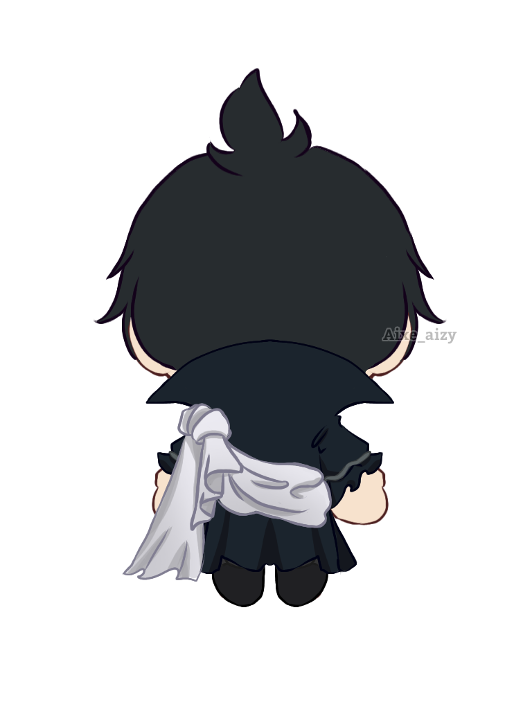 【Umfrage gescheitert】Plüschtier WONDERLAND Anime Der Schwarze Zauberer Plüschtier Baumwolle 20 cm Puppe FANMADE