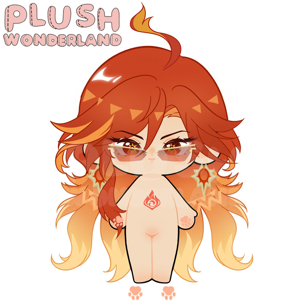 【Umfrage gescheitert】Plüschtier „Feuertänzerin“ aus dem Wunderland, 20 cm, Natlan, Fan-Herstellung