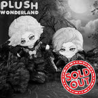 【Sold Out】PLUSH WONDERLAND Plushie The Pale Elf 20CM Doll FANMADE   【Sold Out】PLUSH WONDERLAND Plushie The Pale Elf 20CM Doll FANMADE