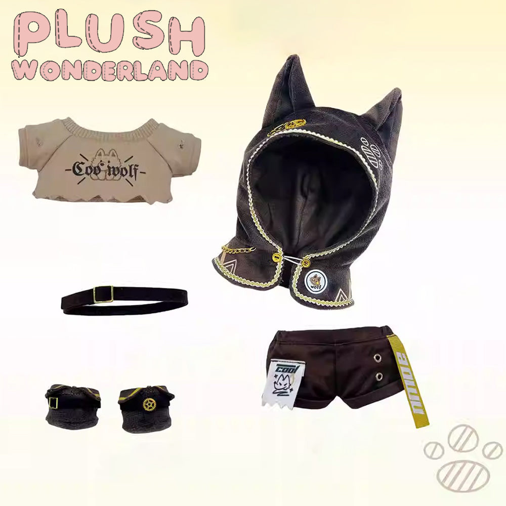 【Auf Lager】Kleidung für Plüsch-Wunderland-Puppen „Stürmische Nacht“ (20 cm)