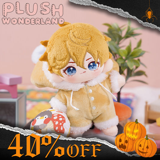 【Halloween 40% OFF】【Last Batch】【Few IN STOCK 】PLUSH WONDERLAND Game Eleventh Fatui Executor Plush Doll 20 CM FANMADE
