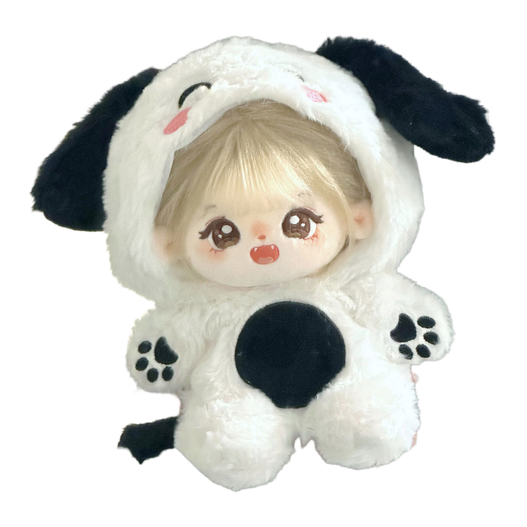 【INSTOCK】PLUSH WONDERLAND Animal Cute Fluffy One-Piece Suit 20CM Doll Clothes