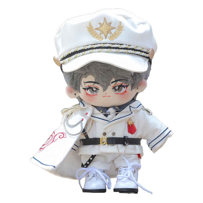 【INSTOCK】PLUSH WONDERLAND White Uniform 20CM Doll Clothes