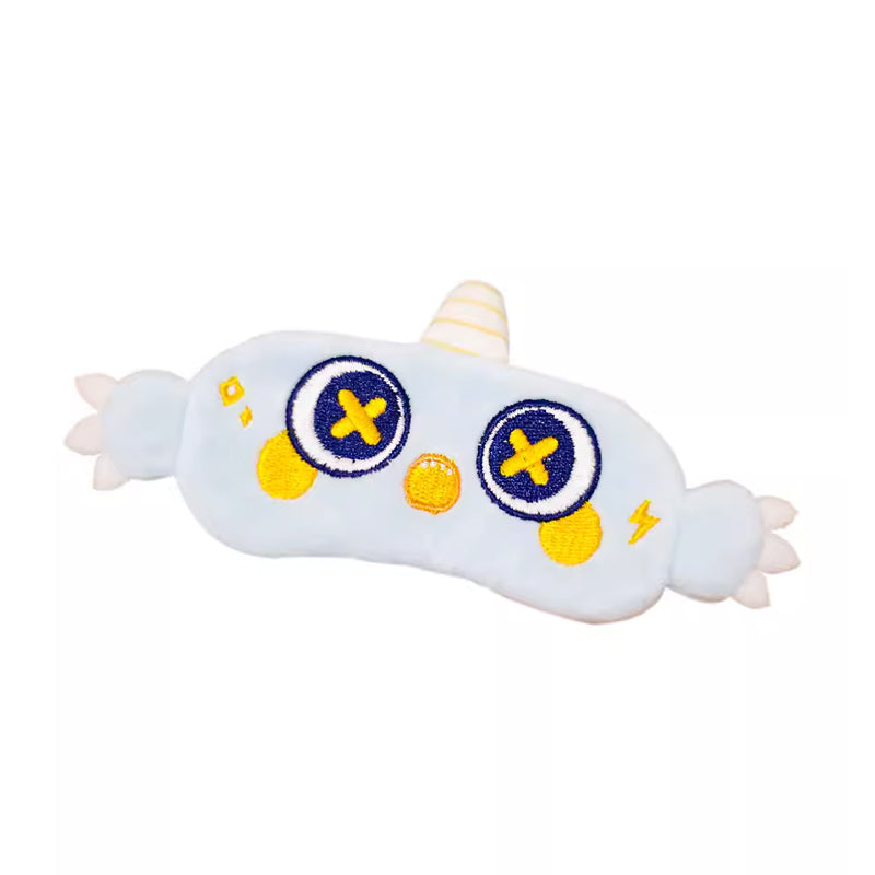 【Auf Lager】Plüschtier WONDERLAND 20 cm, Baumwollpuppe, Tier, niedliche Augenmaske/Augenklappe, FANMADE