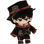 【In Stock】PLUSH WONDERLAND Dark Night Rose Red and Black Uniform Plush Cotton Doll Clothes 20 CM