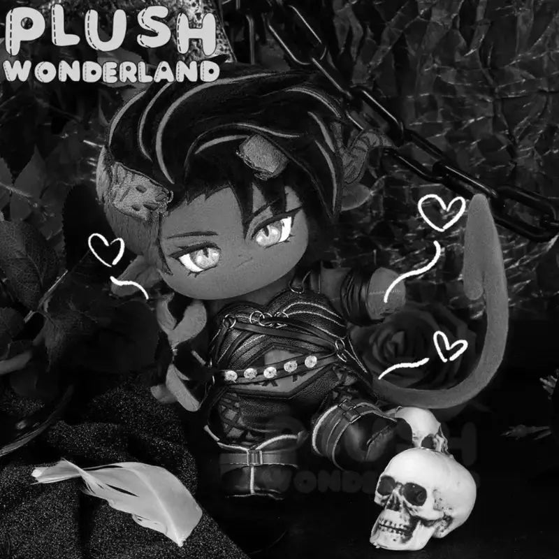 【Sold Out】PLUSH WONDERLAND Crimson Warrior Plushie Cotton Doll 20CM FANMADE   【Sold Out】PLUSH WONDERLAND Crimson Warrior Plushie Cotton Doll 20CM FANMADE
