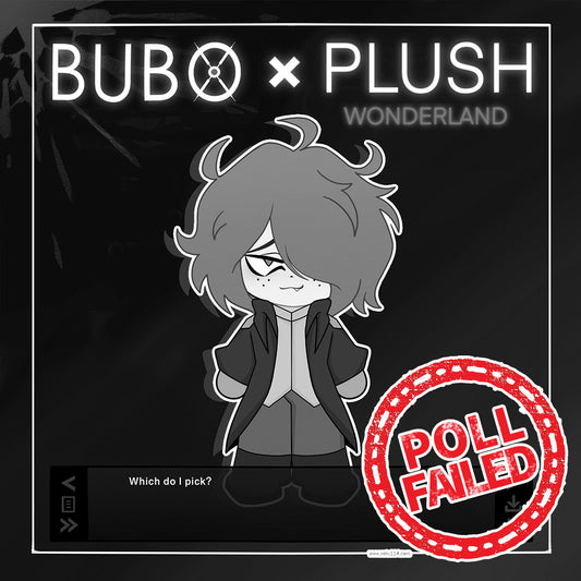 【Poll-Failed】【Authorized】PLUSH WONDERLAND Bubo Prologue Aku Punk Plushie Cotton Doll
