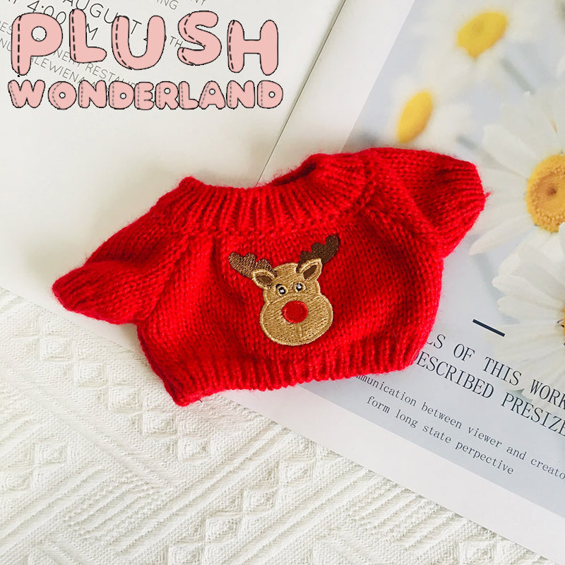 【SOFORT VERFÜGBAR】Weihnachtspullover aus dem Wunderland-Stil für 20 cm große Puppen