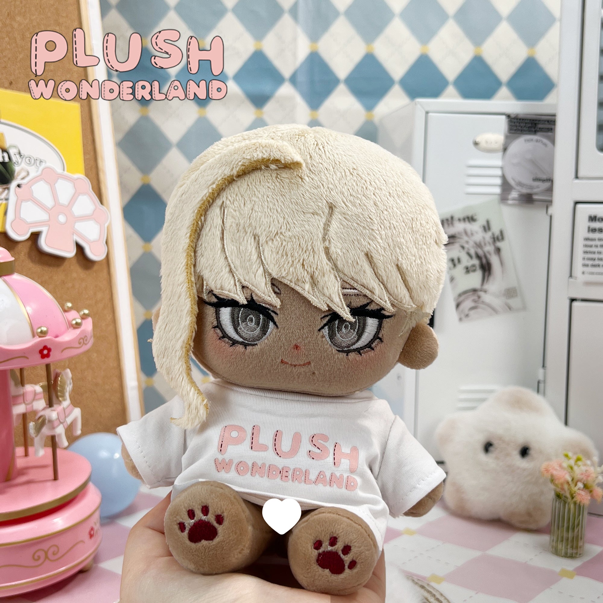 【PRESALE】PLUSH WONDERLAND Mecha Girl 20CM Cotton Doll FANMADE