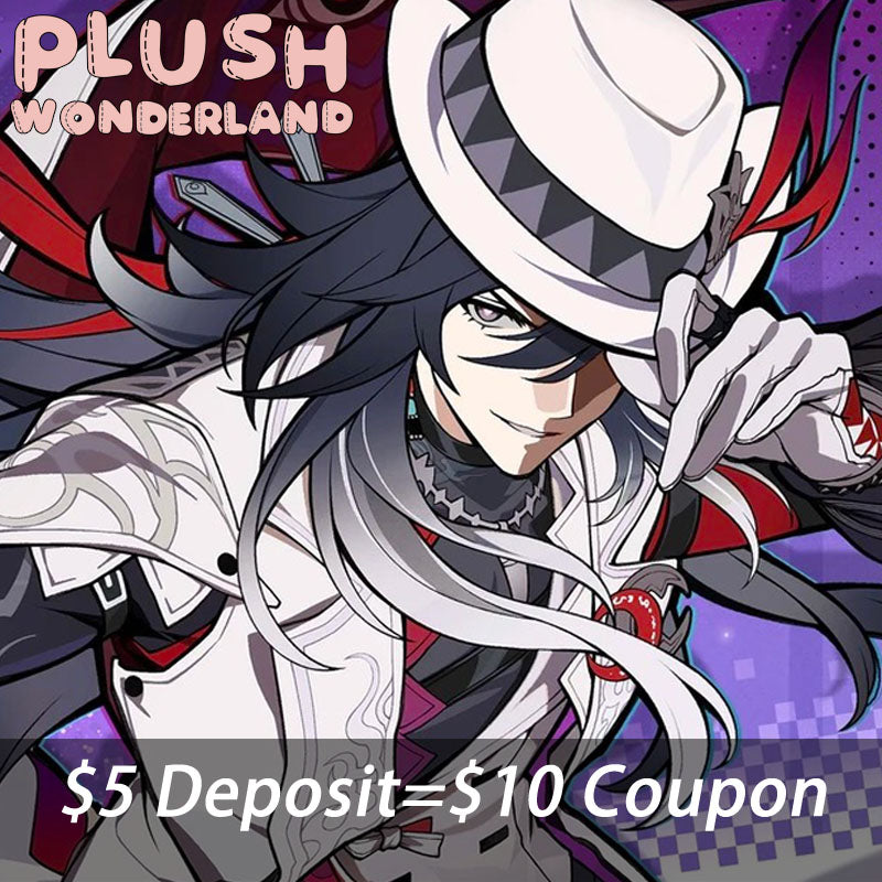 【INTEREST CHECK】【POLL】【DEPOSIT】PLUSH WONDERLAND White Hatter 20CM Cotton Doll