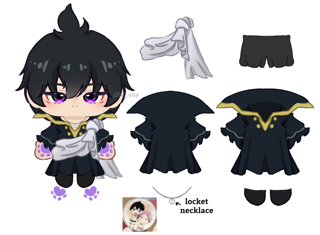 【Umfrage gescheitert】Plüschtier WONDERLAND Anime Der Schwarze Zauberer Plüschtier Baumwolle 20 cm Puppe FANMADE