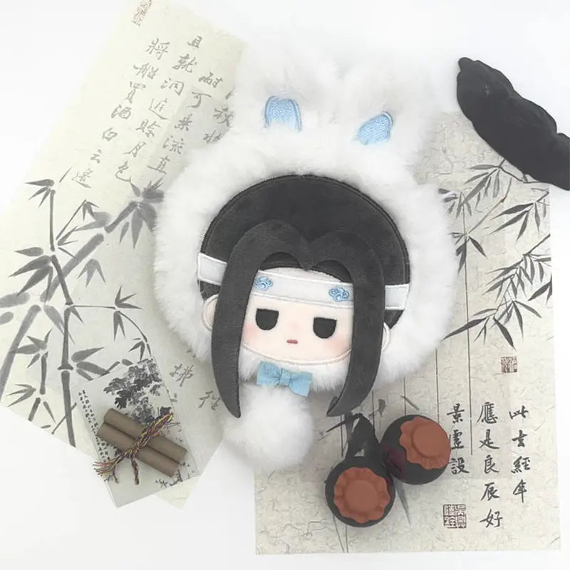 In Stock】PLUSH WONDERLAND Mo Dao Zu Shi 12CM Rabbit Ear Coin