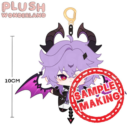 【Sample Making】【10CM Doll】PLUSH WONDERLAND Purple Hair Plushie 10CM Doll Pendant FANMADE