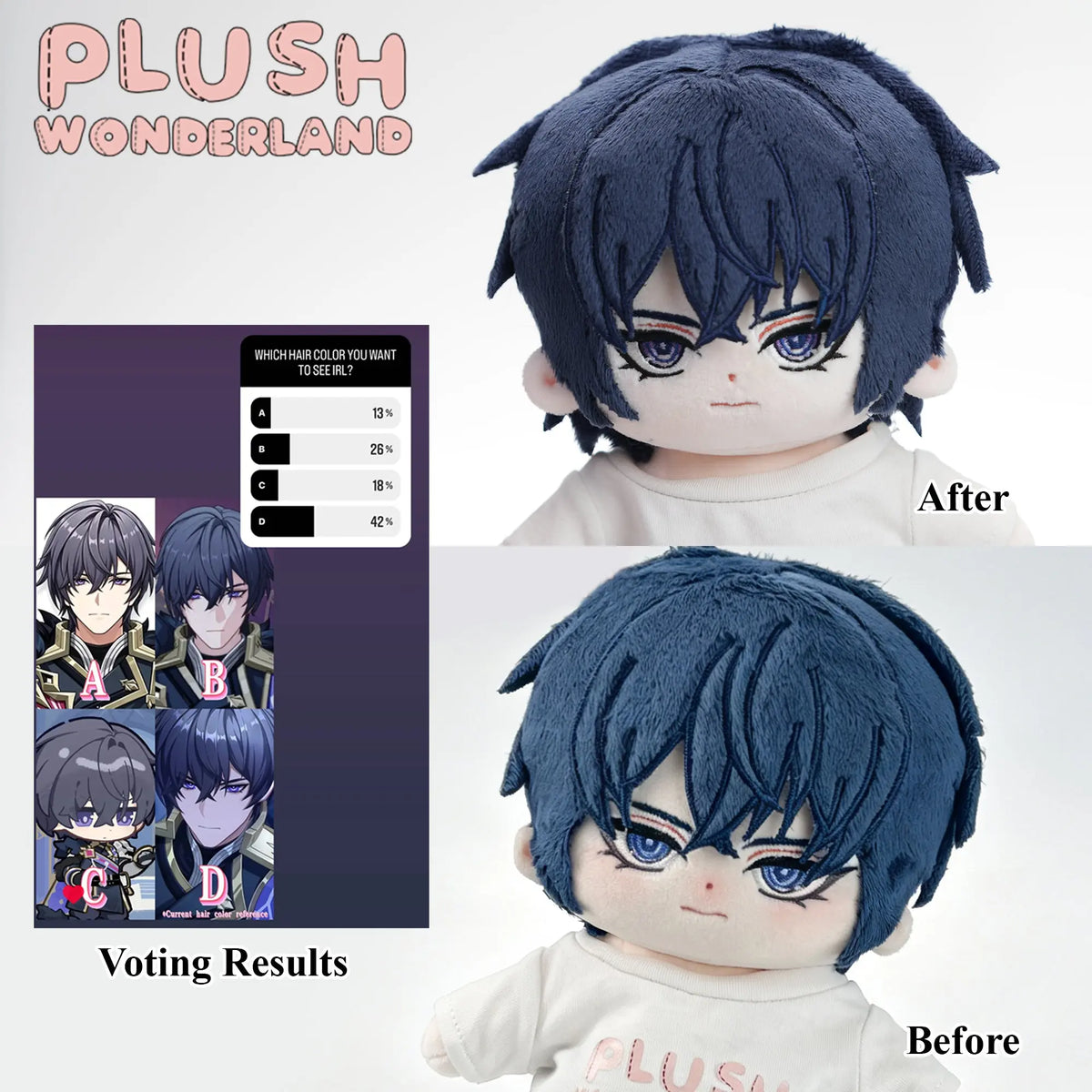 【PRESALE】PLUSH WONDERLAND Commando Major 20CM Cotton Doll FANMADE