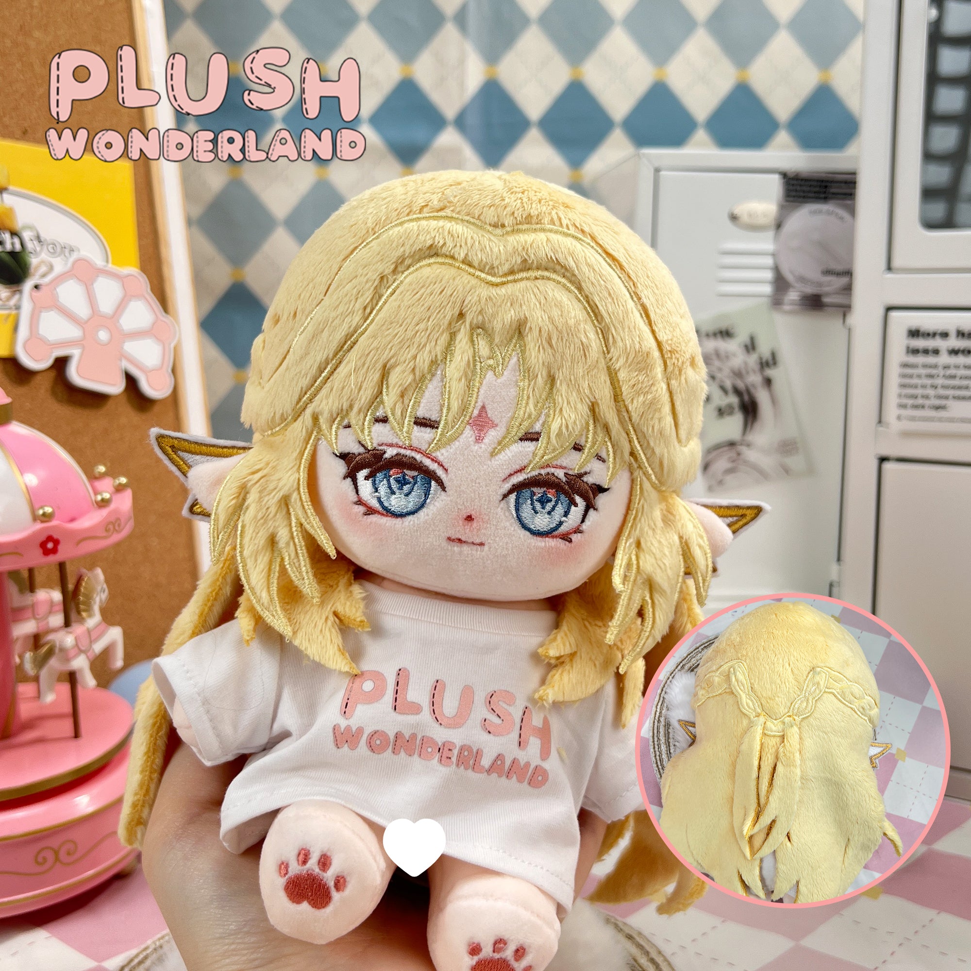 【PRESALE】PLUSH WONDERLAND Witch N 20CM Cotton Doll FANMADE