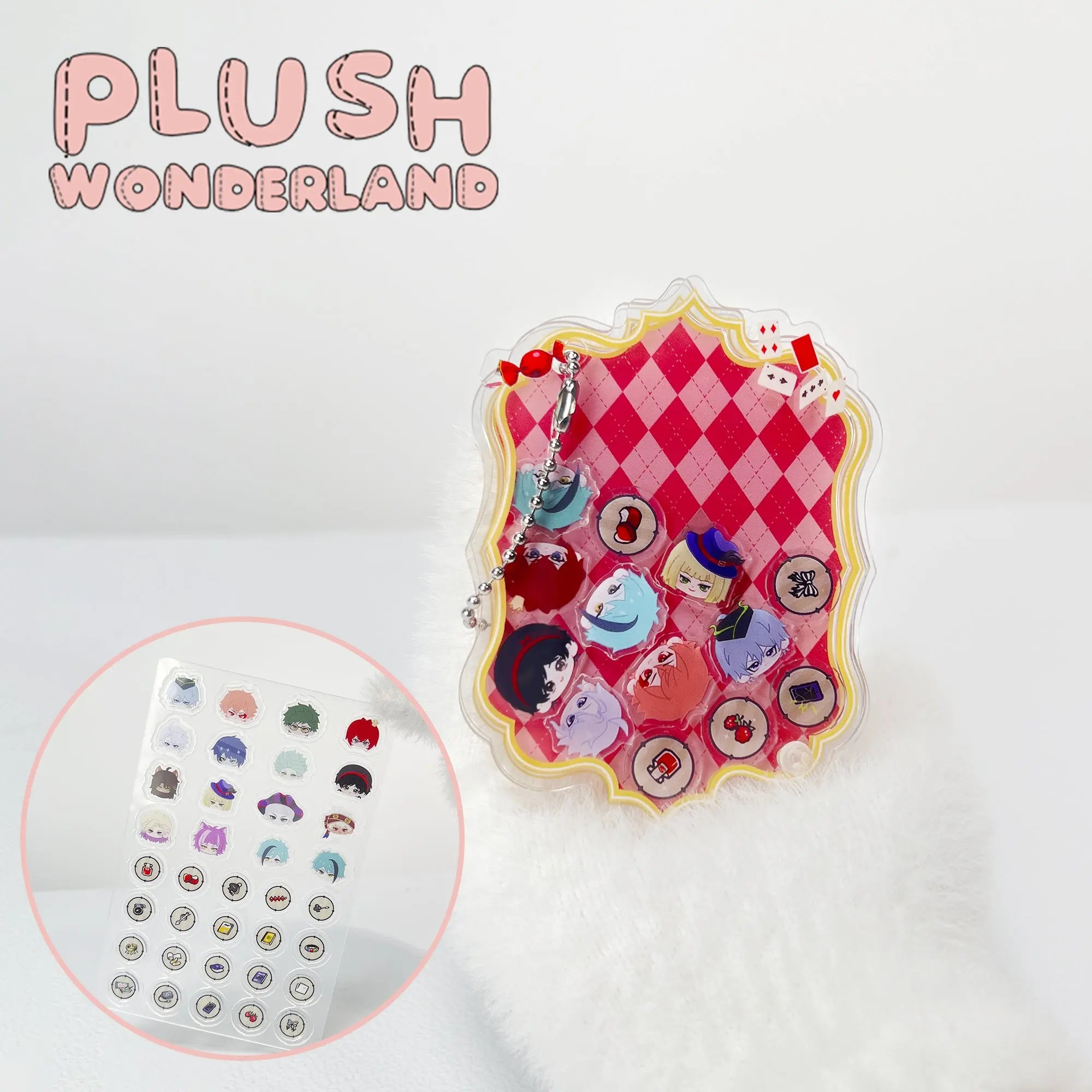 【Plush Design】PLUSH WONDERLAND Magic Academy Acrylic Rocking Card   【Plush Design】PLUSH WONDERLAND Magic Academy Acrylic Rocking Card
