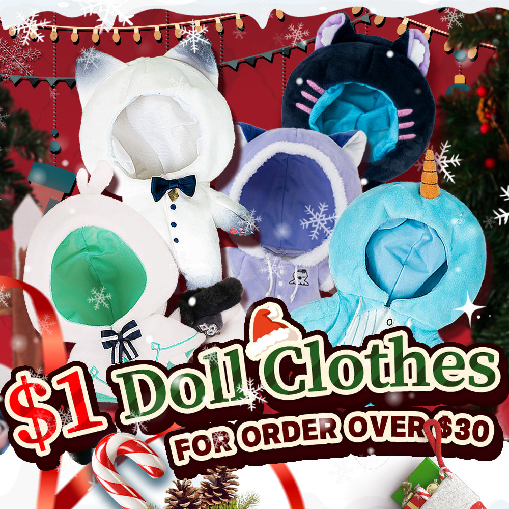 Pay More $1 Can Get One Doll clothes （For Orders  Over  $30 )