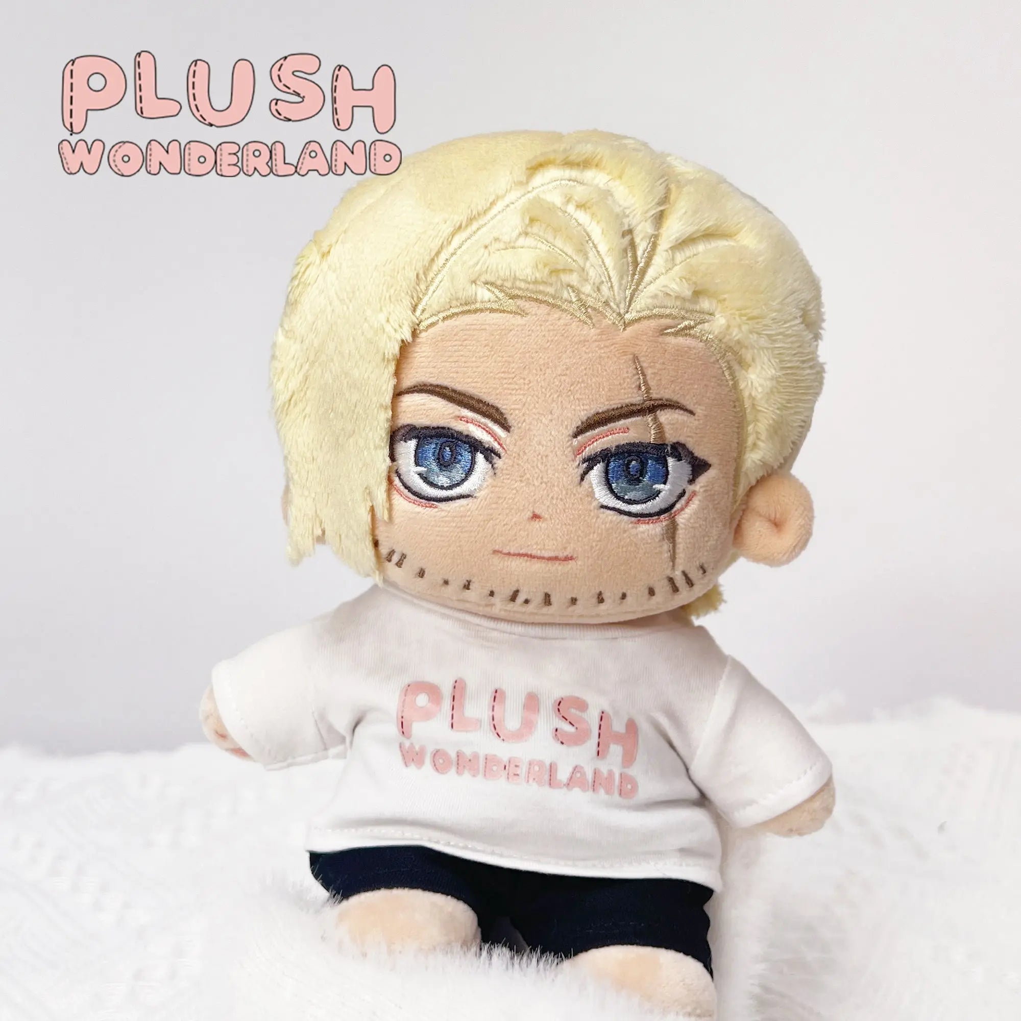 【PRESALE】PLUSH WONDERLAND Gold Hair Cleaner 20CM Cotton Doll FANMADE   【PRESALE】PLUSH WONDERLAND Gold Hair Cleaner 20CM Cotton Doll FANMADE
