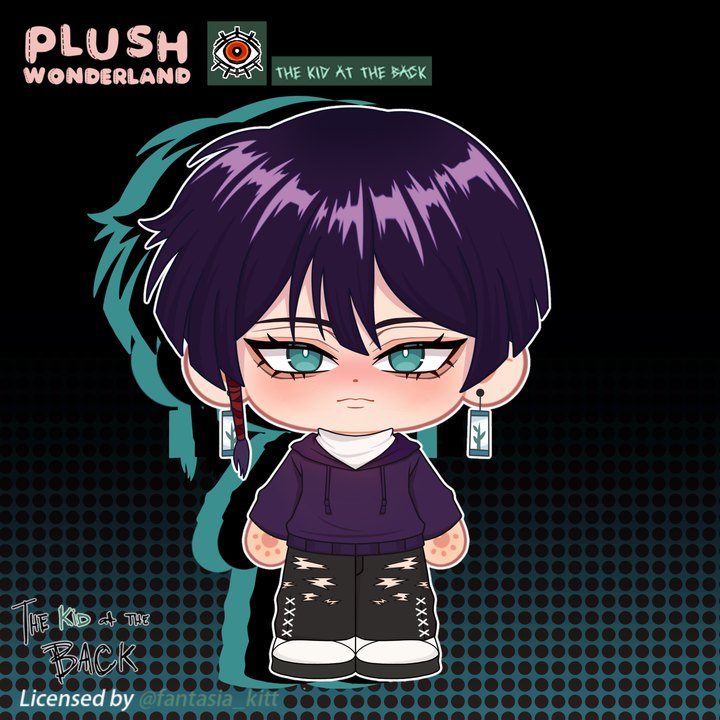 【Poll-Failed】【Authorized】PLUSH WONDERLAND The Kid at the Back Geo Plushie 20CM Doll Authorized