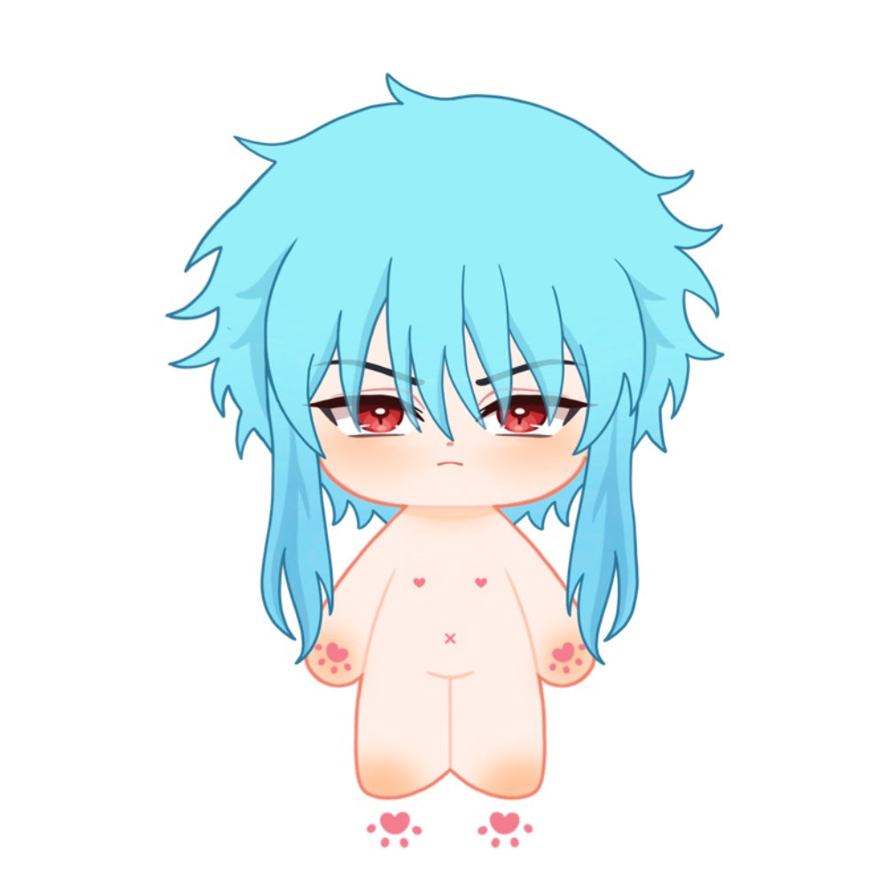 【Umfrage gescheitert】Plüschtier WONDERLAND Frostbite, 20 cm, Baumwollpuppe, Fan-Herstellung