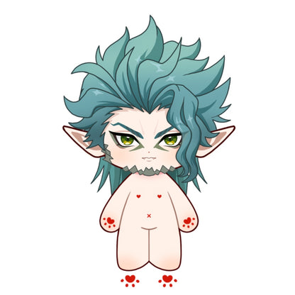 【Plushie Design】PLUSH WONDERLAND Green Scaled Elf Plushie 20CM Cotton Doll