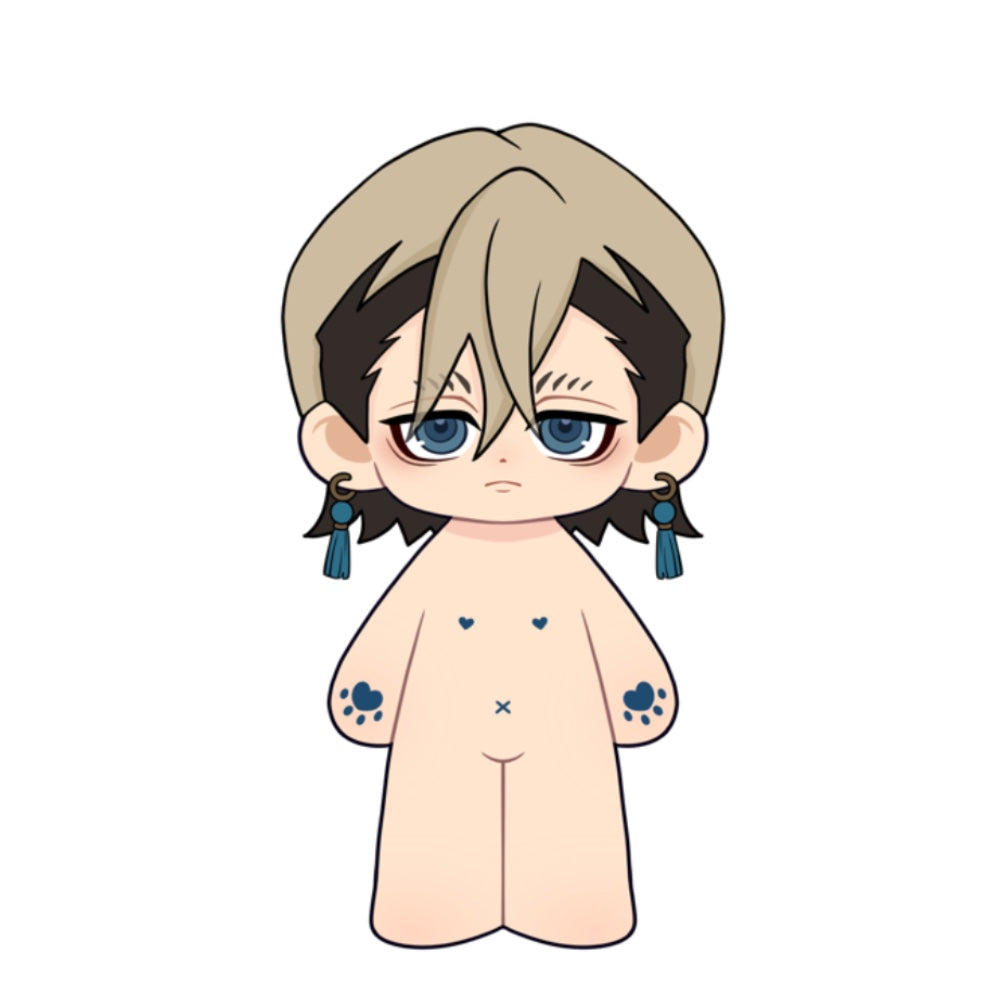 【Musteranfertigung】PLUSH WONDERLAND Sauberer junger Gentleman 20 cm Baumwollpuppe FANMADE